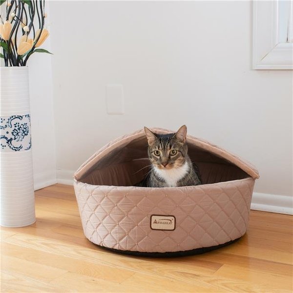 Aeromark AeroMark C33HFS-FS-M Armarkat Cat Bed; Medium; Light Apricot C33HFS-FS-M C33HFS/FS-M